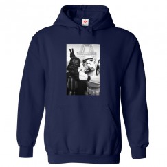 Darth Monster Unisex Kids and Adults Pullover Hoodie for Sci-Fi Movie Fans									 									 																		 									 																		 									 									